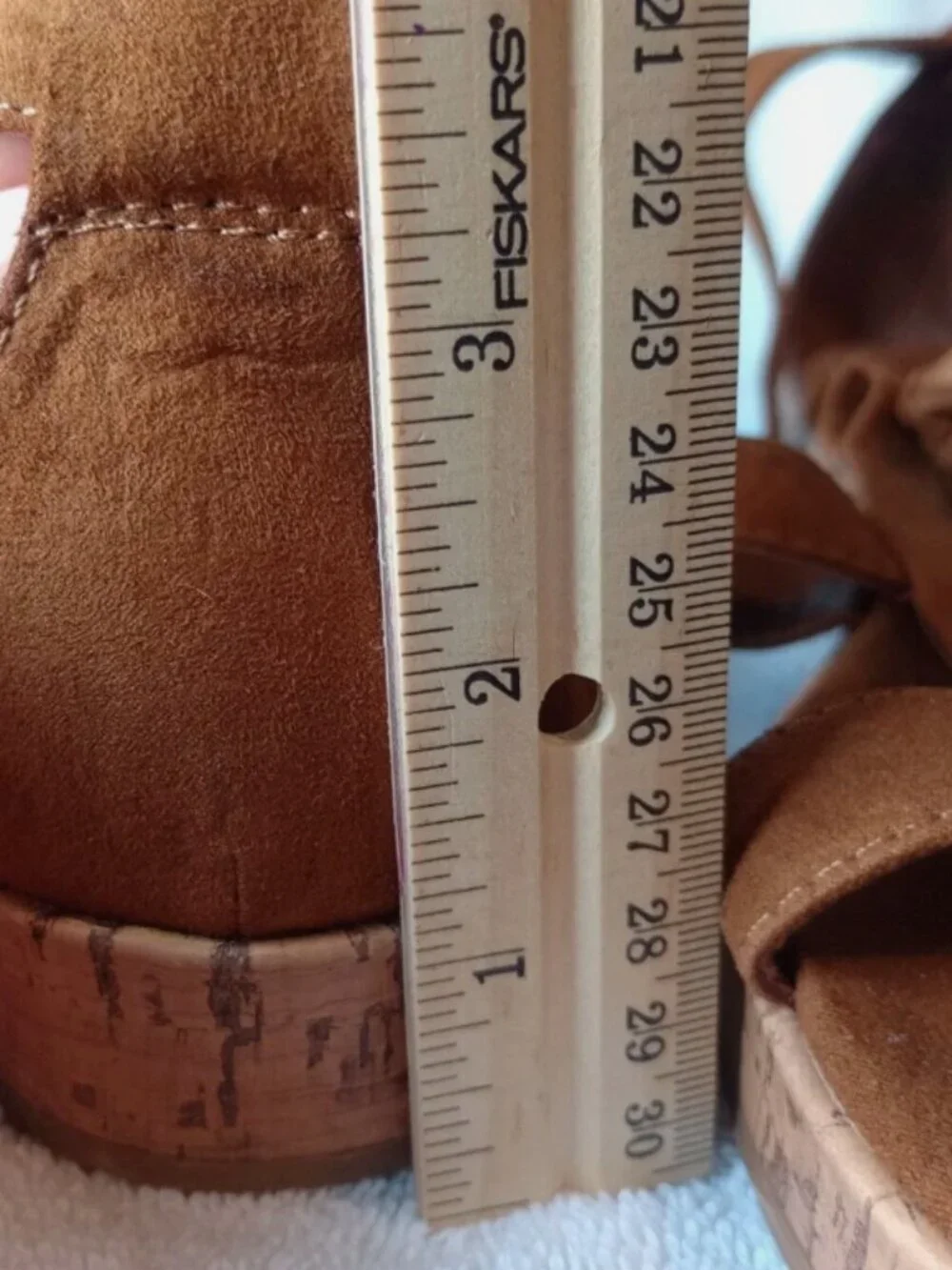 MOSSIMO SUPPLY Women's‎ Size 8 NWT Brown Cognac Larissa Sandals Fringed Tassels